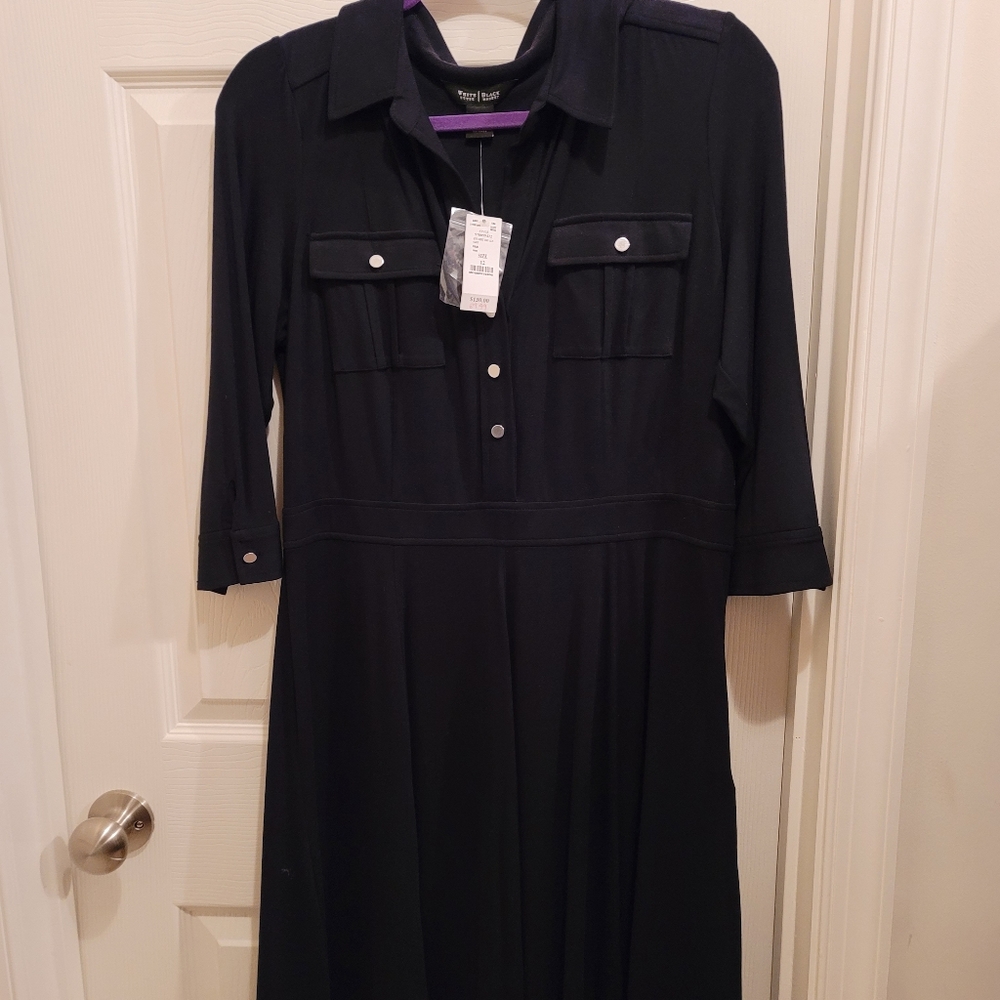 White House Black Market Black Dress